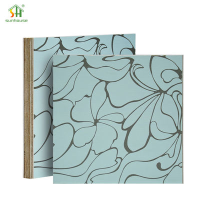 Bảng gỗ dán melamine tái sử dụng 500kg/m3-700kg/m3 Bảng gỗ dán 18mm