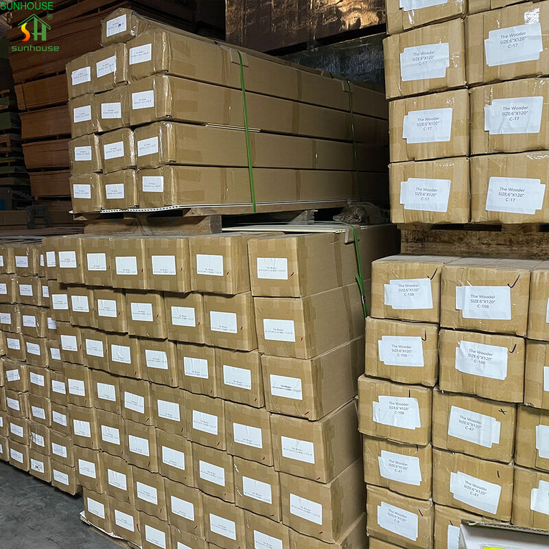 Outdoor Wpc Wall Panel Board Wood Plastic Composite Grille Panel for Open-Air Courtyard