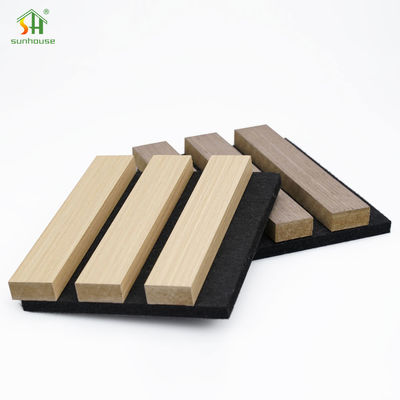 Giá tốt. Bảng tường slates hiện đại chống âm 3D trang trí gỗ sồi âm thanh Bảng tường gỗ trực tuyến
