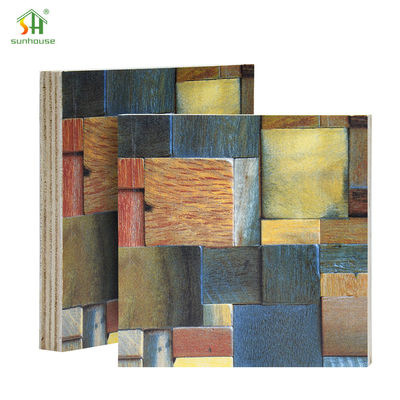 Eucalyptus 18mm Bảng gỗ dán chống mối gỗ dán 9mm 2440x1220mm