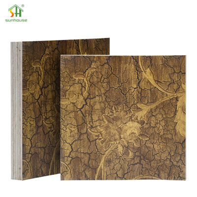 Eucalyptus Core Melamine Plywood Board 2440x1220mm 15mm Cấu trúc gỗ dán