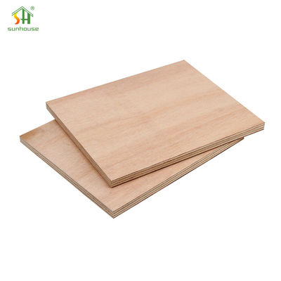 12mm Plywood Melamine Board chống nước 4 * 8 Ft cho xây dựng