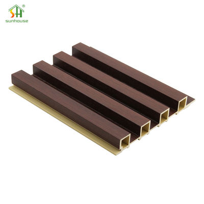 Giá tốt. Bảng điều khiển tường WPC hạt gỗ cho ứng dụng trang trí tường cửa hàng nhà hàng trực tuyến