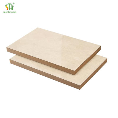 Giá tốt. Eco Friendly Melamine MDF Board Waterproof 4x8ft Veneered MDF Panels E0 E1 Chứng nhận trực tuyến