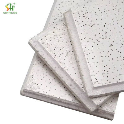 Giá tốt. Các tấm âm thanh chống cháy cao cấp 2x2 feet ạch sợi khoáng cho tòa nhà văn phòng trực tuyến