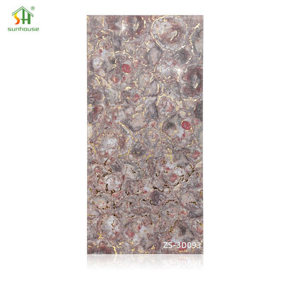 Giá tốt. Hiệu ứng đá cẩm thạch không thấm nước Tấm tường acrylic nhẹ để sử dụng trang trí nội ngoại thất trực tuyến