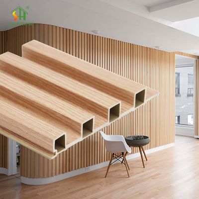 Giá tốt. Tấm tường WPC tổng hợp bằng gỗ tái chế chống cháy cho hệ thống ốp tường ngoại thất trực tuyến