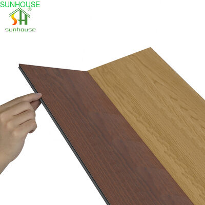 Giá tốt. PVC SPC Click Ván sàn Trang trí nội ngoại thất Sử dụng cho Ứng dụng Xây dựng Công trình trực tuyến