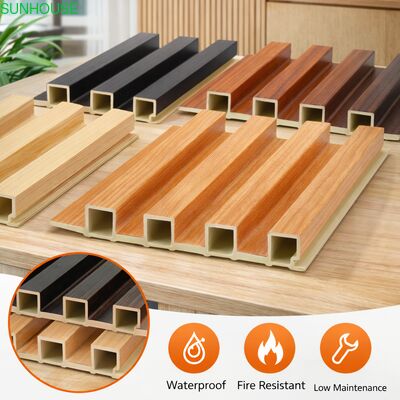 Giá tốt. Tấm ốp tường WPC tiêu âm hấp thụ âm thanh cho tấm ốp trang trí nội thất trực tuyến