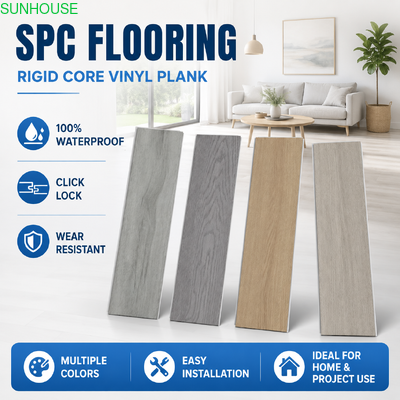 Giá tốt. Sàn SPC chống nước cho nhà bếp, phòng tắm và khu vực bên trong ướt trực tuyến
