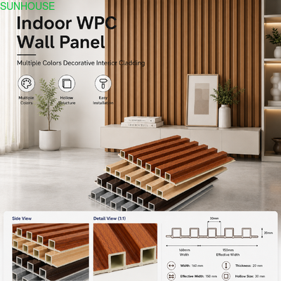 Giá tốt. WPC nội thất tường bảng cài đặt phụ kiện và hệ thống cố định hướng dẫn trực tuyến